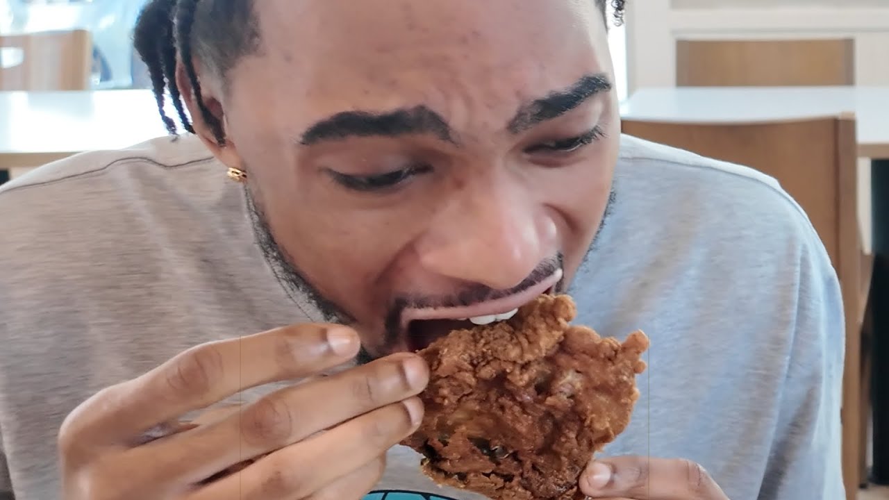 TRYING KFC REVIEW / JIGGY D AND KRAFF LINK UP VLOG!!!!!!