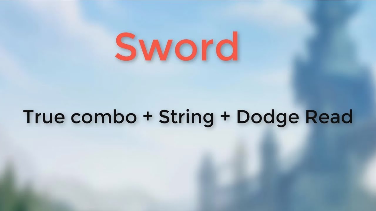 Sword True Combo + String + Read - Brawlhalla Viet Nam Can Love