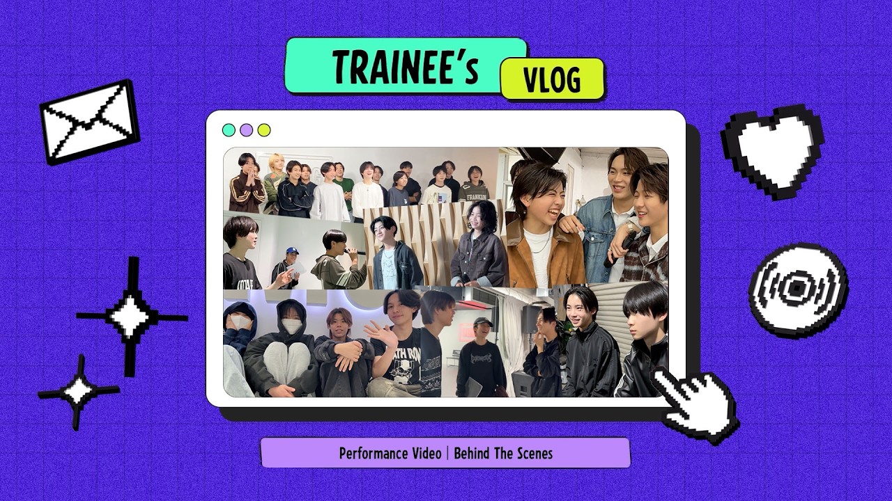 【TRAINEE&rsquo;s VLOG】Performance Video Behind The Scenes