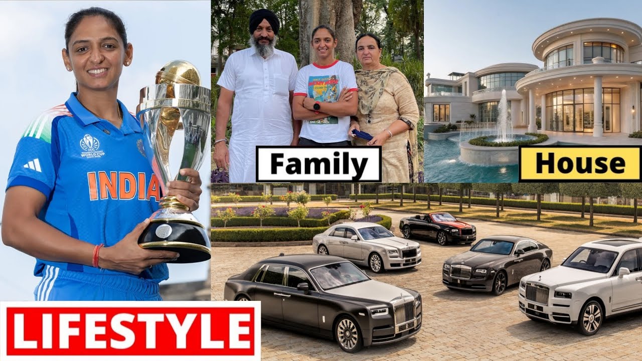 Inside Harmanpreet Kaur's Lavish Lifestyle 2025 & Rise to Stardom
