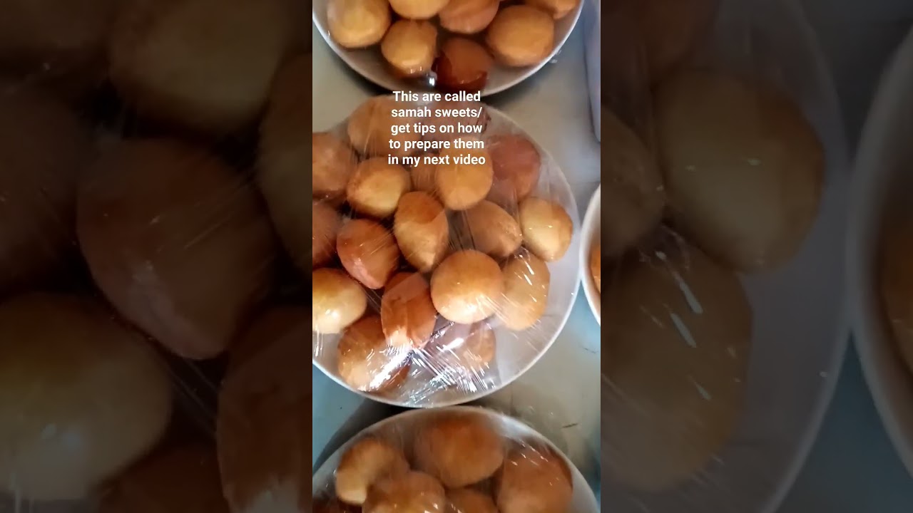 you can easily make 6000 everyday through selling this samah sweets/ learn from my kitchen table#