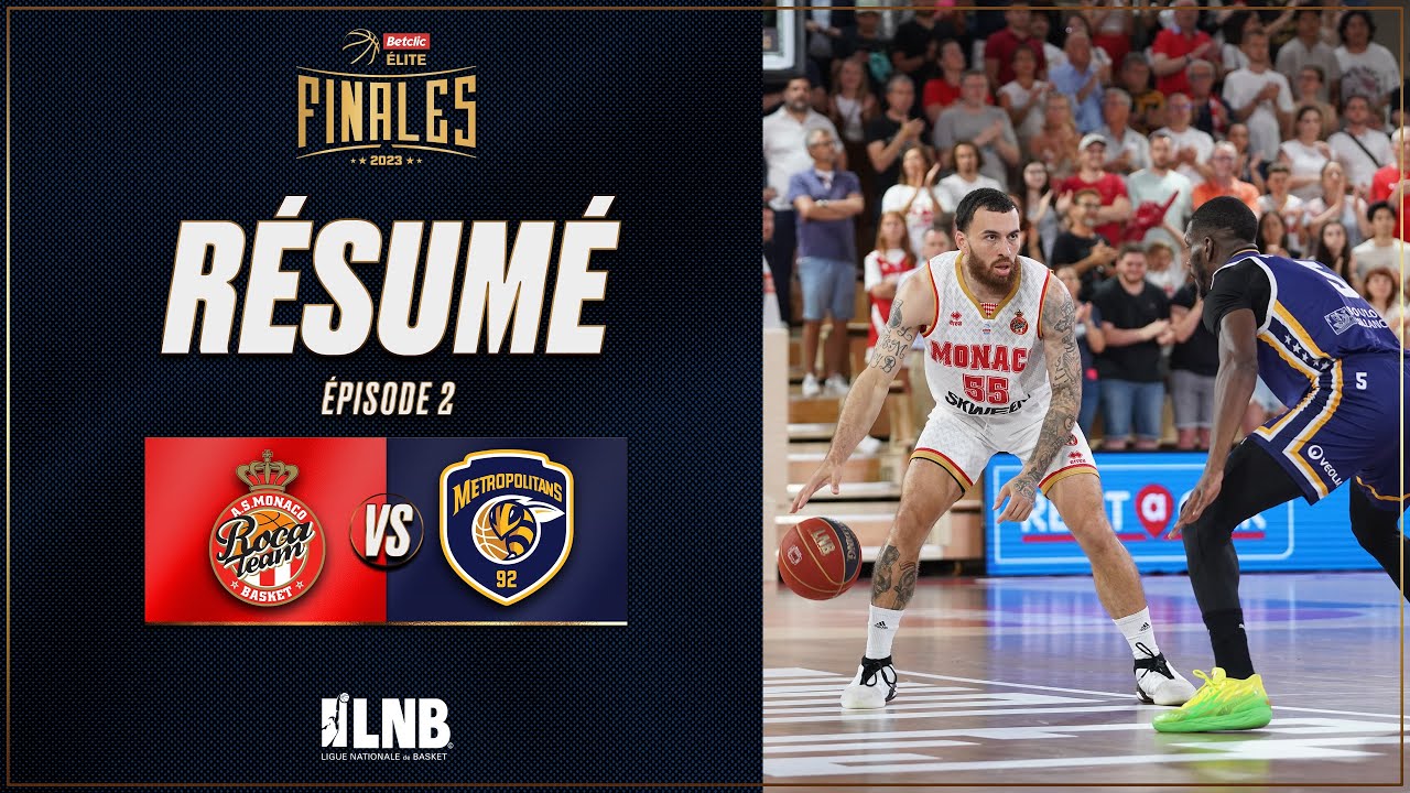 Monaco vs. Boulogne Levallois | Résumé 2022/2023 | LNB Officiel