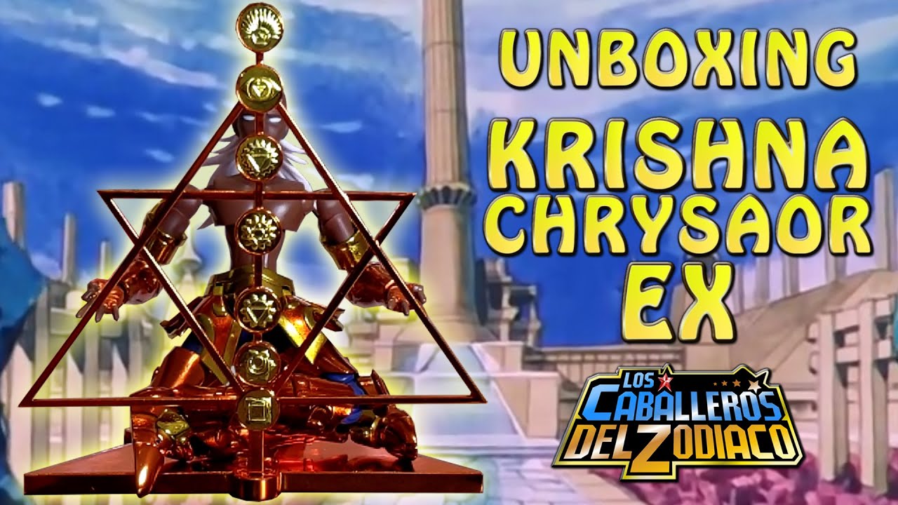 KRISHNA DE CHRYSAOR EX UNBOXING! EL PRINCIPE DE LOS OCEANOS! Saint Seiya - Caballeros del Zodiaco