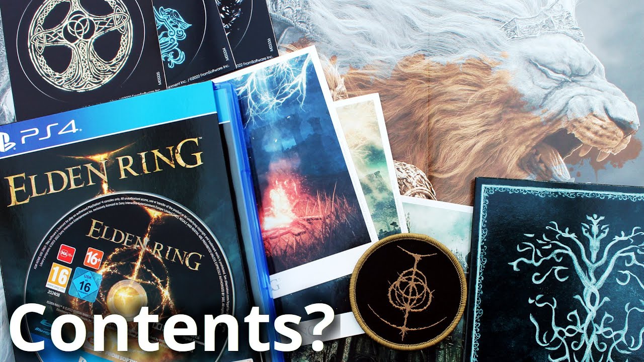 Elden Ring Launch Edition Unboxing