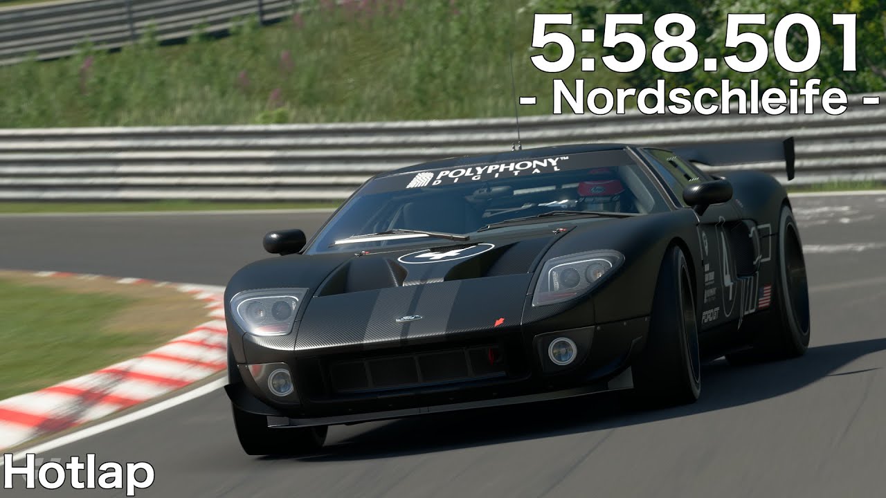GT SPORT - Ford GT LM Spec II Test Car - Nordschleife - Hotlap
