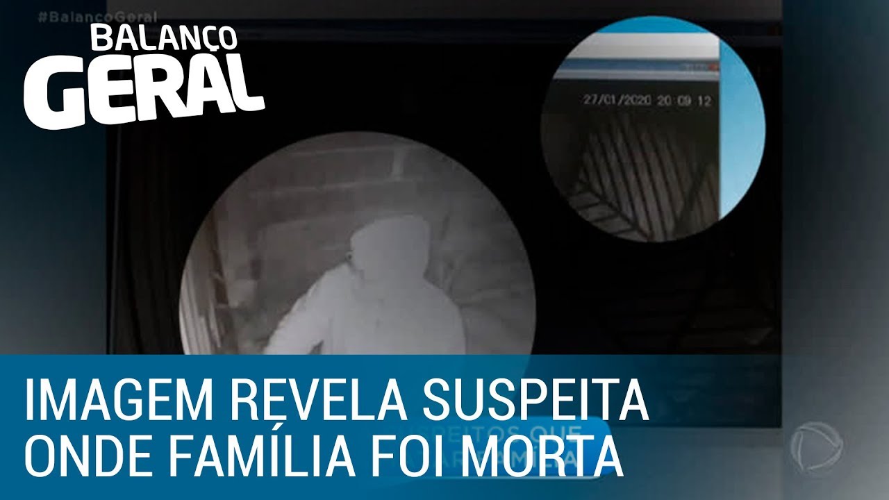 Imagem revela suspeita entrando no condomínio onde família foi morta no Grande ABC