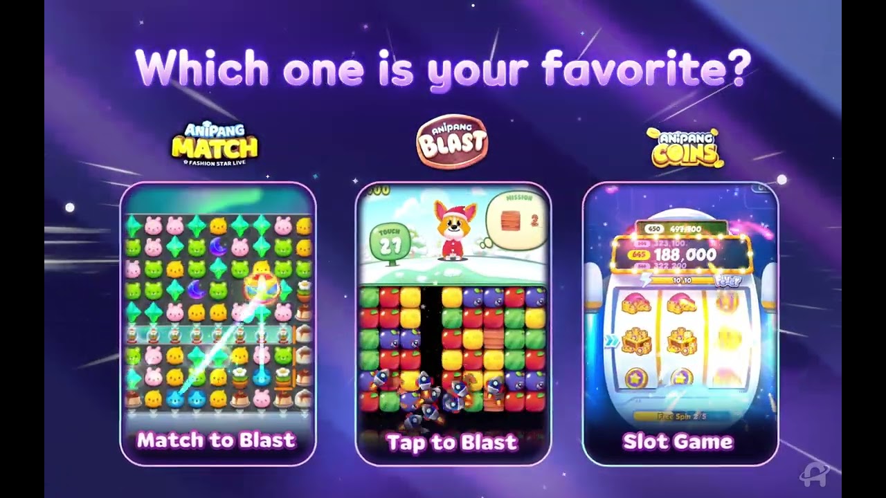 [ANIPANG CLUB] Choose your favorite game!