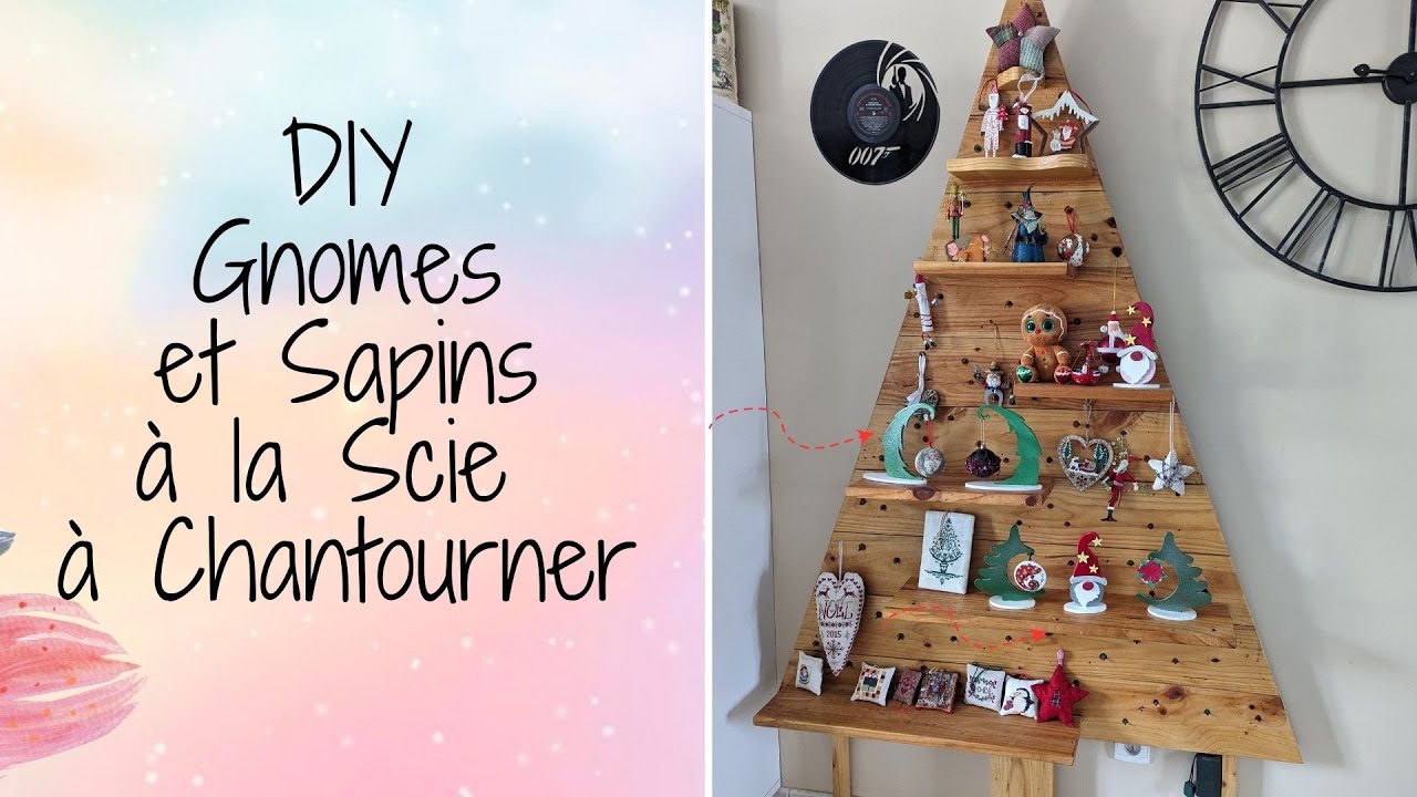 DIY de Gnomes et de Sapins à la Scie à Chantourne