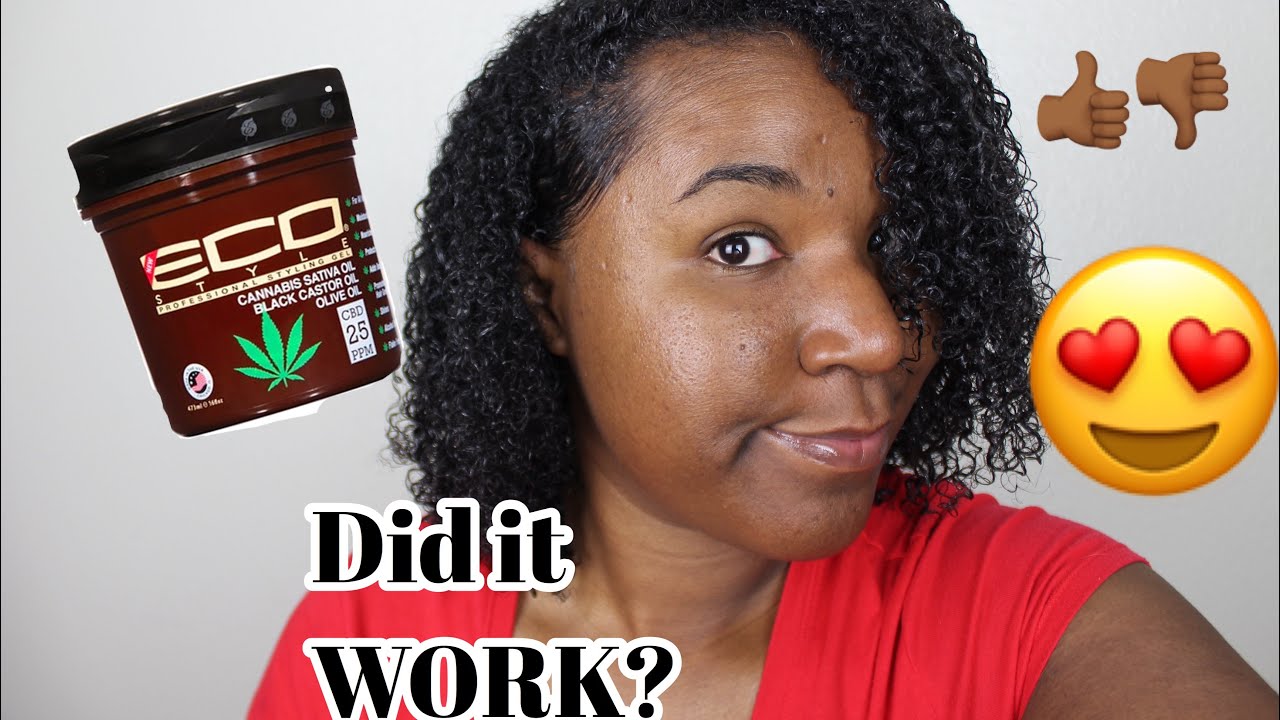 Eco style cannabis sativa oil | Wash and Go | Natural Hair | Briszell&rsquo;s Way