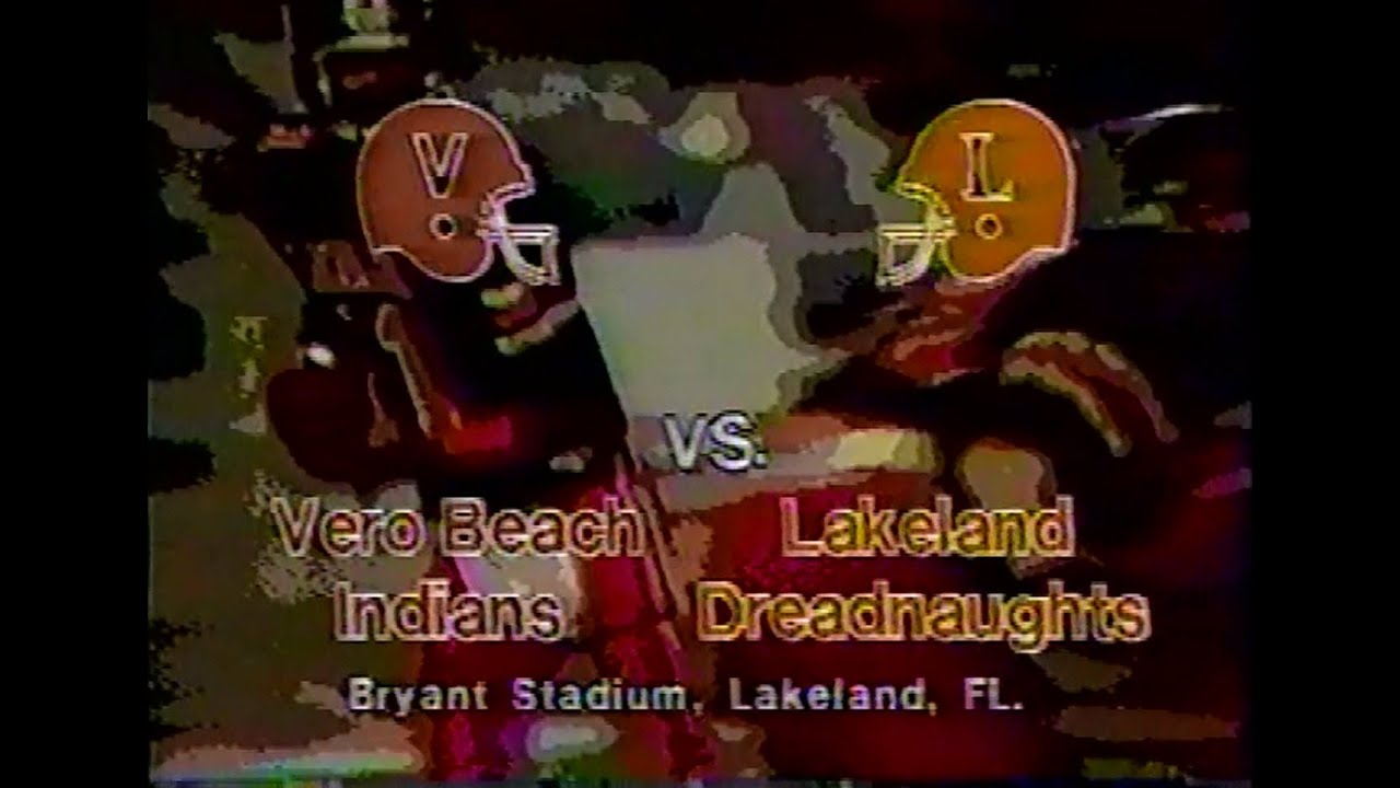 10/24/1986  Lakeland Dreadnaughts vs. Vero Beach Indians - Regular Season