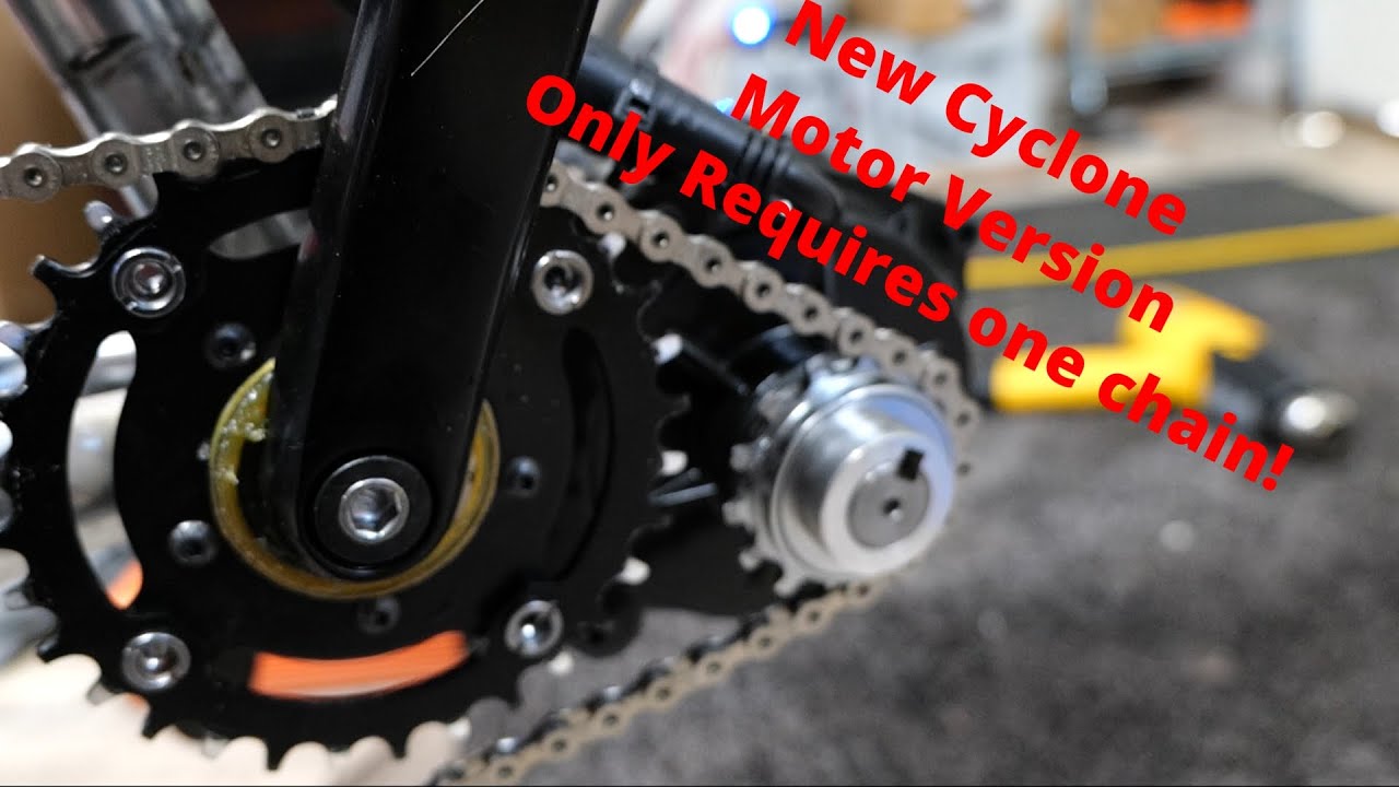 Новая версия двигателя Cyclone мощностью 3000 Вт: одна передняя звезда
