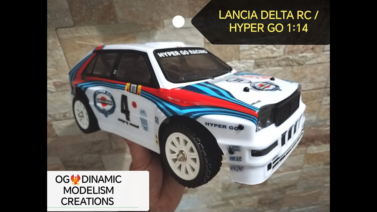 LANCIA DELTA RC (Hyper Go) :  Maiden run / Corsa d'esordio