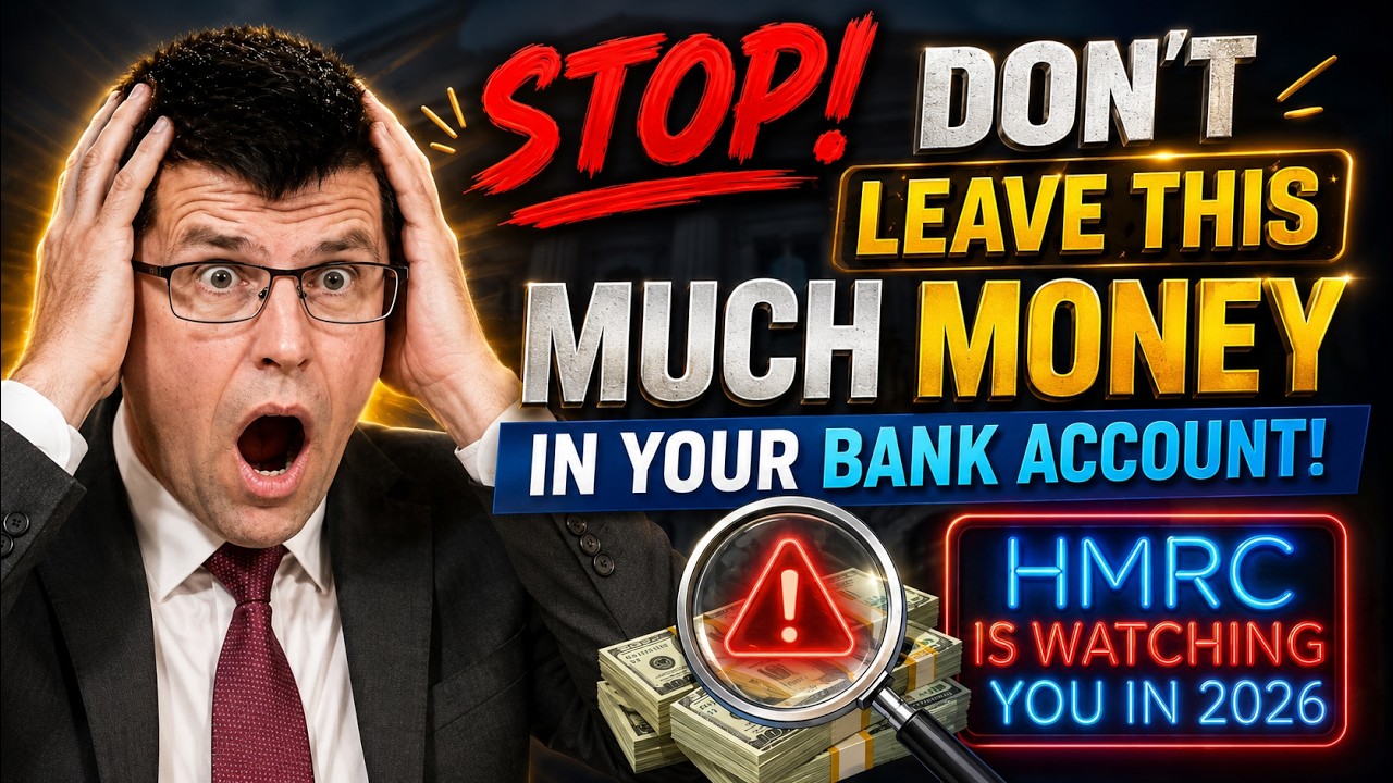 ❌ NEVER KEEP THIS MUCH MONEY IN YOUR BANK ACCOUNT - HMRC WATCHING IN 2026