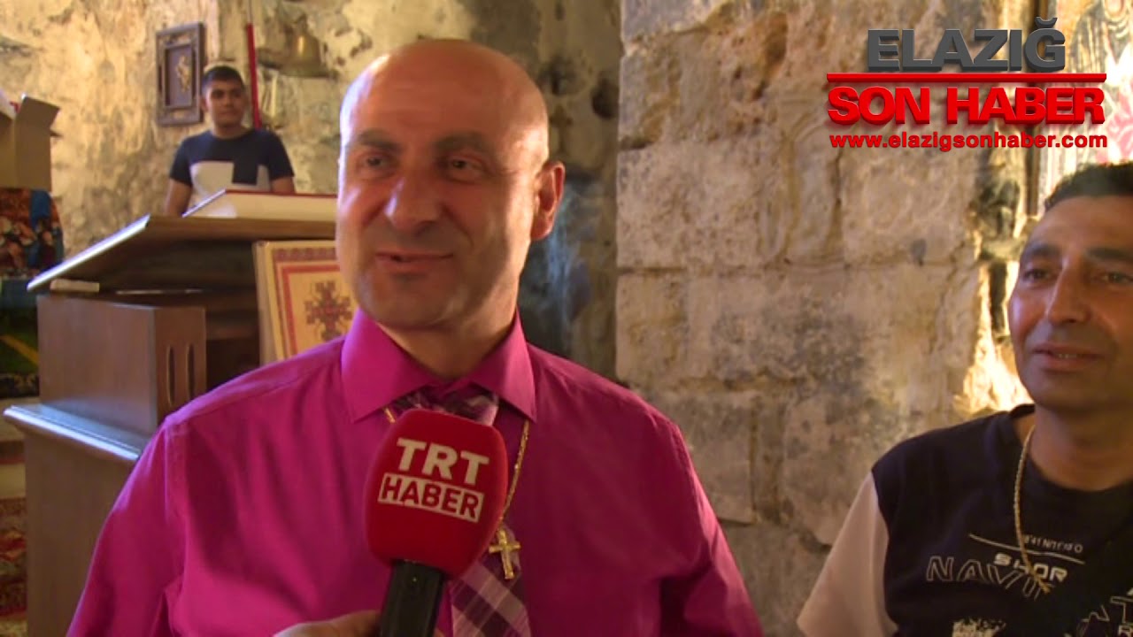 Harput’taki Tarihi Meryem Ana Kilisesi’nde Ayin Düzenlendi