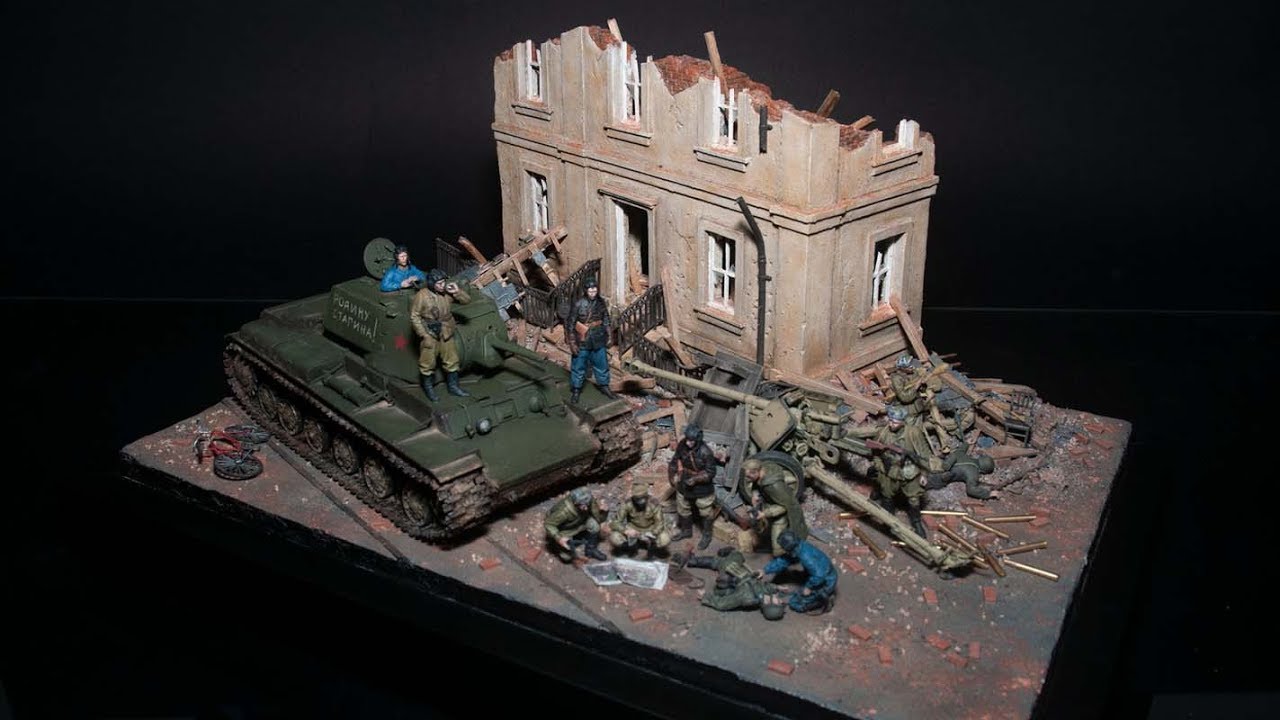 1/35 Diorama: The road to Berlin......ummm which way is it? - Part 3: Vehicles, Figures and Finished
