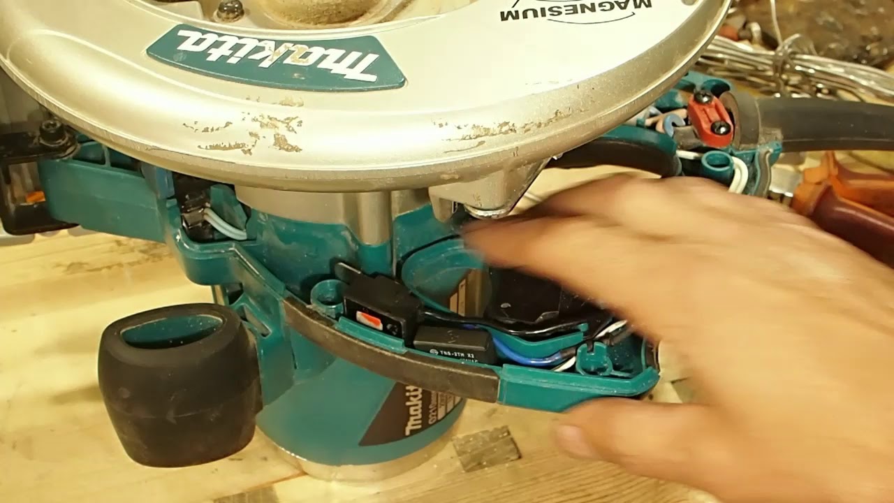 Makita 5008MG установка плавного пуска.