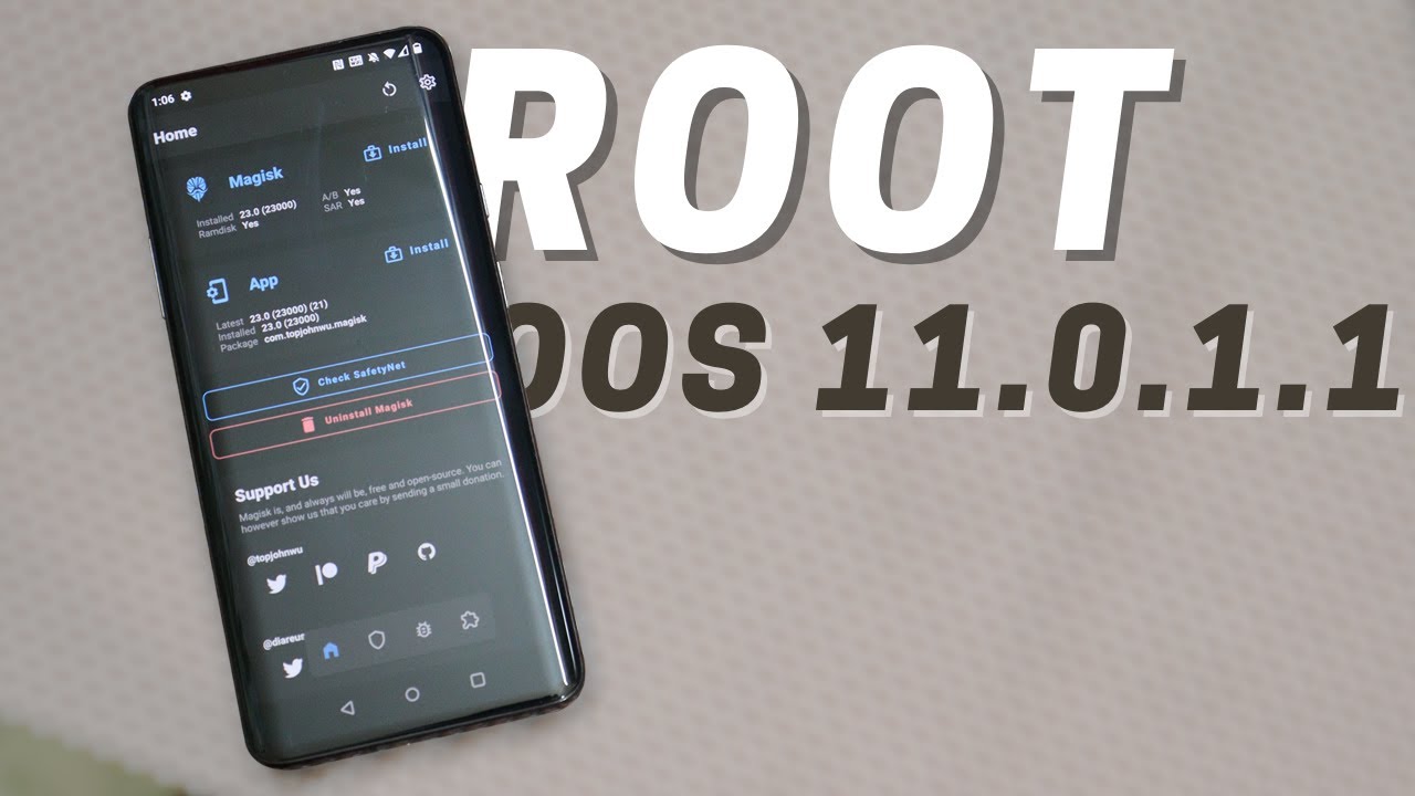 How to Root & Extract BOOT image of Oneplus 7 Series running Oxygen OS 11.0.1.1! Easy Tutorial