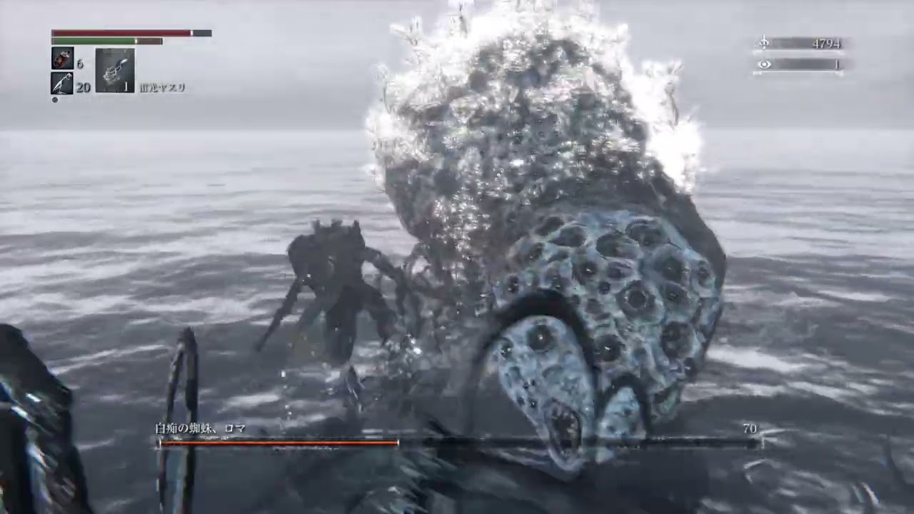 Bloodborne_白痴の蜘蛛、ロマ