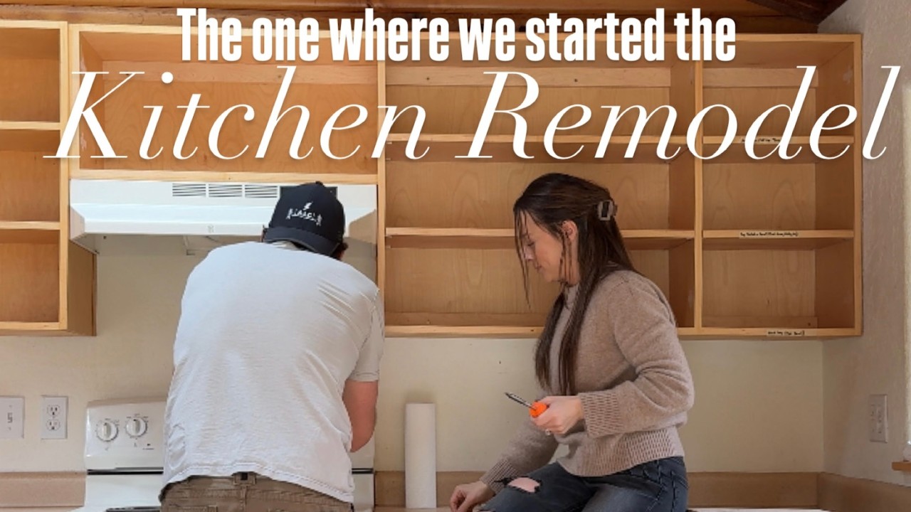 Kitchen renovation. The downside of living in the country.