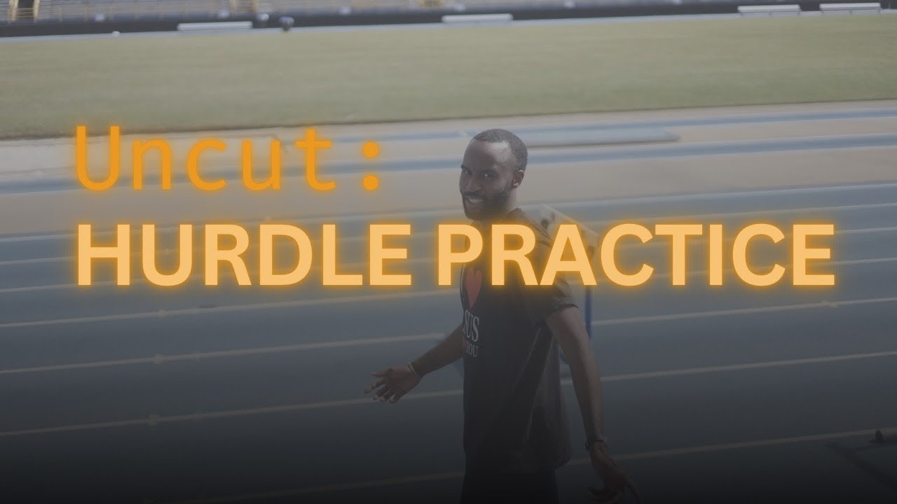 Olympic Silver Medalist Daniel Roberts: Uncut Hurdle practice 03/04/25