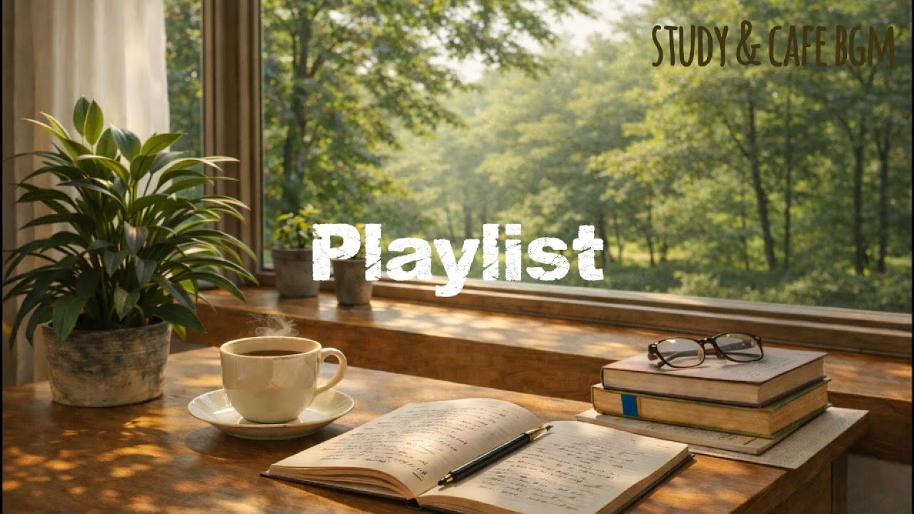 [Playlist] 기분 좋게 둠칫 공부하는 Lofi 플리 | Study & Cafe BGM