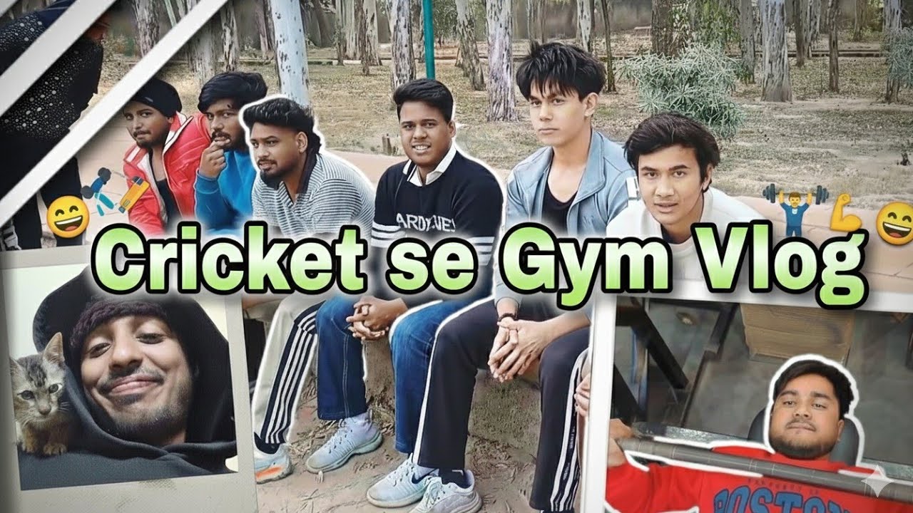 Cricket Se Gym Tak |Full On Fitness & Fun Vlog