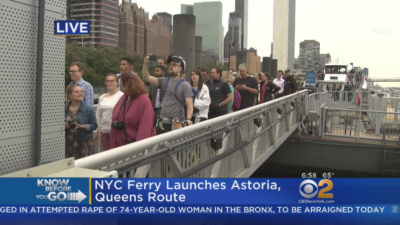 NYC Ferry Launches New Route Connecting Astoria To Manhattan
