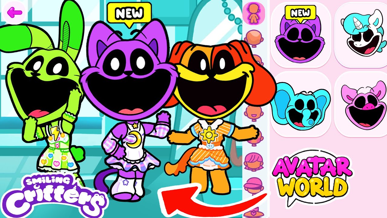 УЛЫБАЮЩИЕСЯ ТВАРИ В АВАТАР ВОРЛД | Smiling Critters in Avatar World