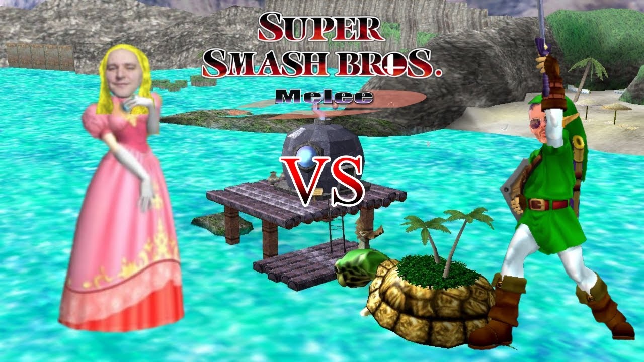 Paul and Luna try the laggiest game of Melee ever / Luna VS Melee