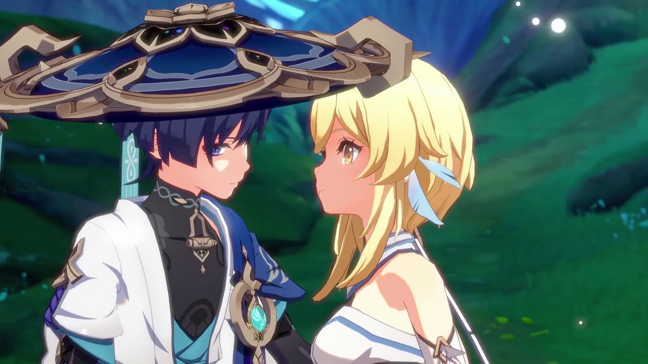 scaralumi mmd animation // taking a chance for a kiss