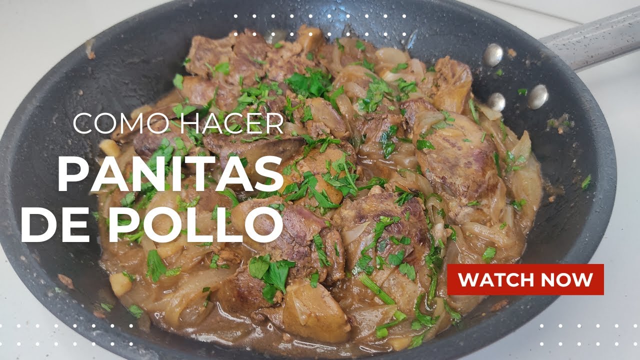 C&oacute;mo hacer Panitas de Pollo Encebolladas (H&iacute;gados) 😋 Receta F&aacute;cil, Sabrosa y Perfecta