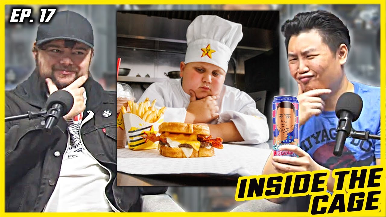 Reviewing the Rizzwich & The AriZZona Ice Tea by The RIZZLER!! | Inside The Cage Podcast Ep.17