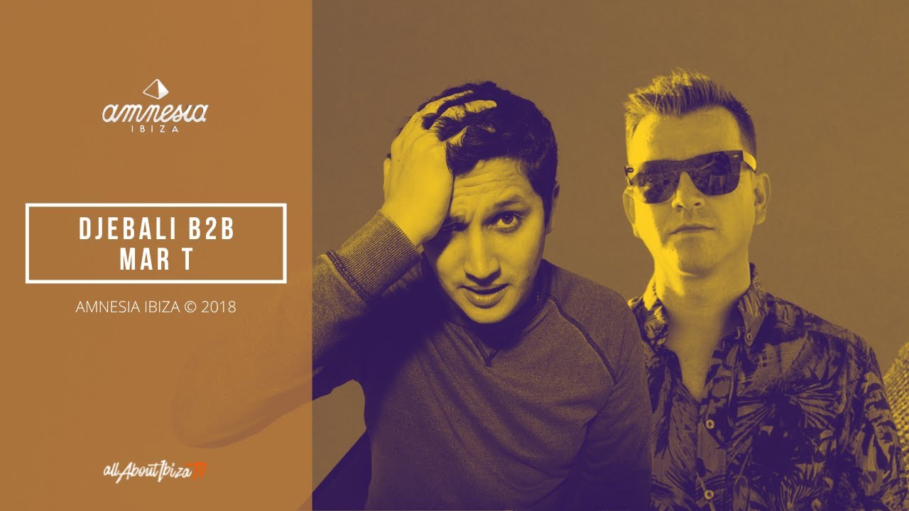 MAR T B2B DJEBALI · keep on Dancing closing party at Amnesia Ibiza © www.Allaboutibizatv.net