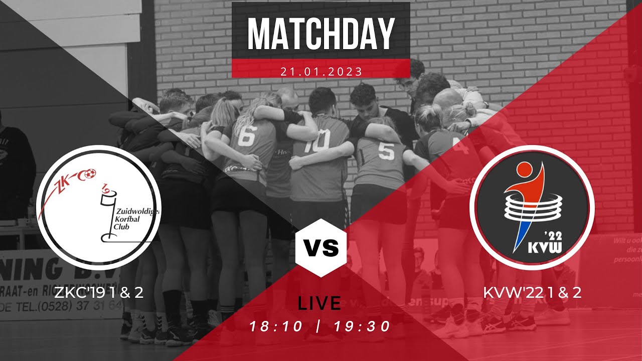 Livestream ZKC'19 | ZKC'19 1 - KVW'22 1 | ZKC'19 2 - KVW'22 2