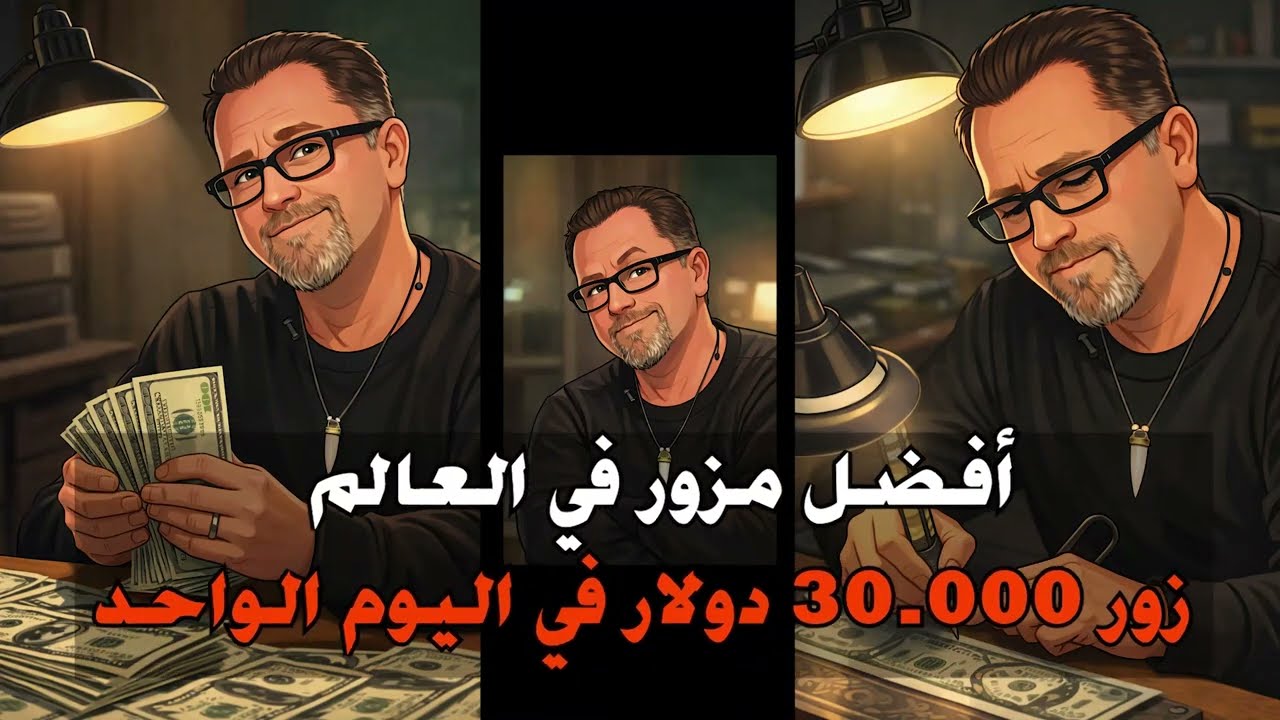 أفضل مزور في العالم - زور 30.000 دولار في اليوم الواحد