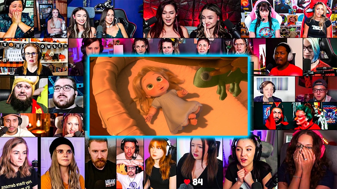 Tangled (2010) | MOVIE REACTION MASHUP #MOVIE #REACTION