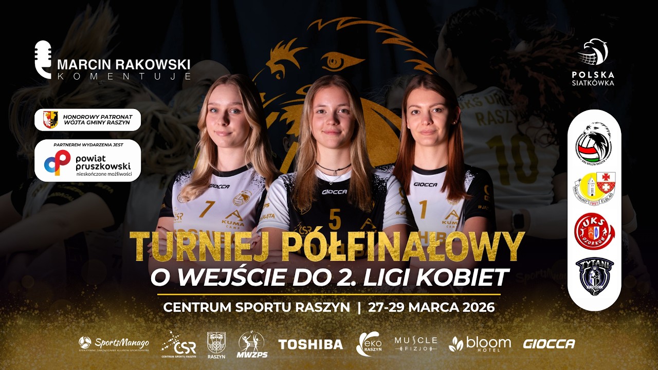 UKS Ozork&oacute;w - UKS Orlęta Raszyn | Turniej 1/2 o awans do 2. Ligi Siatkarskiej Kobiet