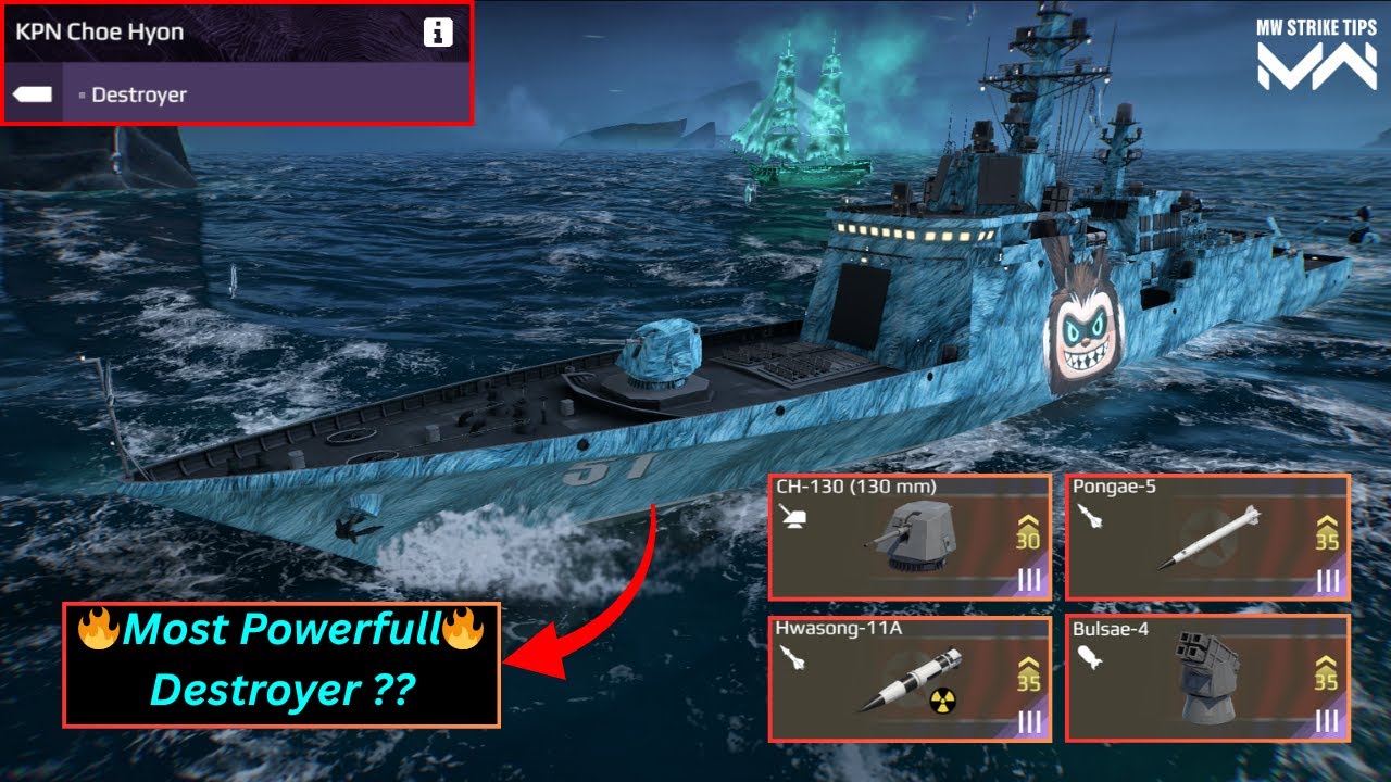 || New Bundle Ship KPN Choe Hyon Full Review And Gameplay || Modern Warships ||