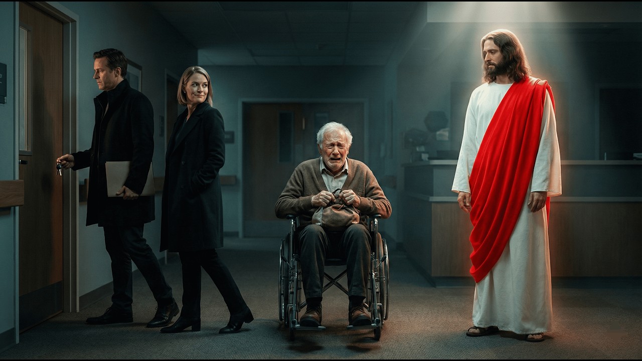 SUS HIJOS LO TIRARON AL ASILO PARA QUEDARSE CON LA CASA… ¡PERO JESÚS LLEGÓ DE VISITA!