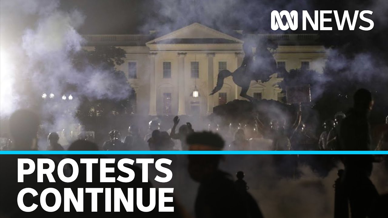 Protesters in US continue to defy curfews as Minneapolis investigates police department | ABC News