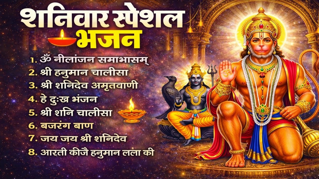 शनिवार स्पेशल 🙏 शनिदेव जी के सुपरहिट भजन | Hanuman Ji Powerful Bhajan | Bhakti Songs