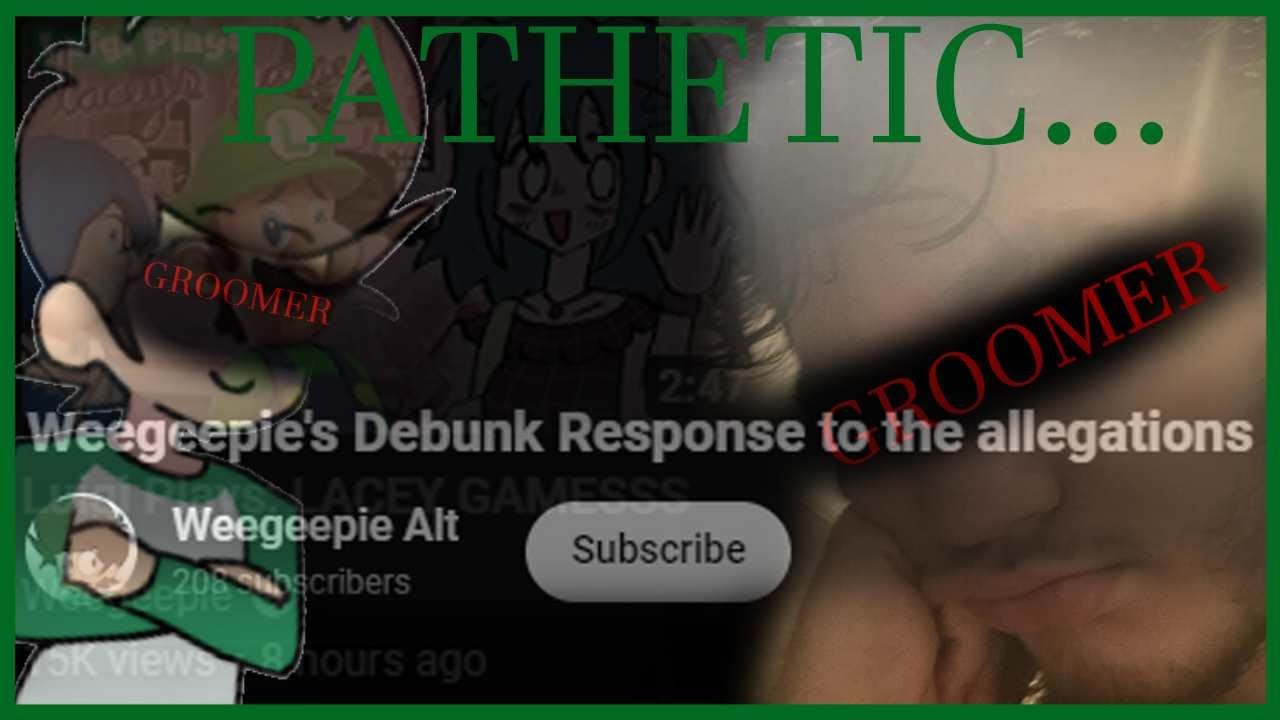WEEGEEPIE JUST MADE THE MOST TERRIBLE RESPONSE VIDEO EVER...