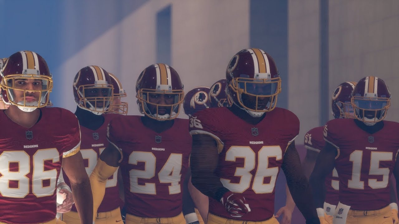 Madden 18 Giants vs Redskins All Madden | PS4 Pro Gameplay