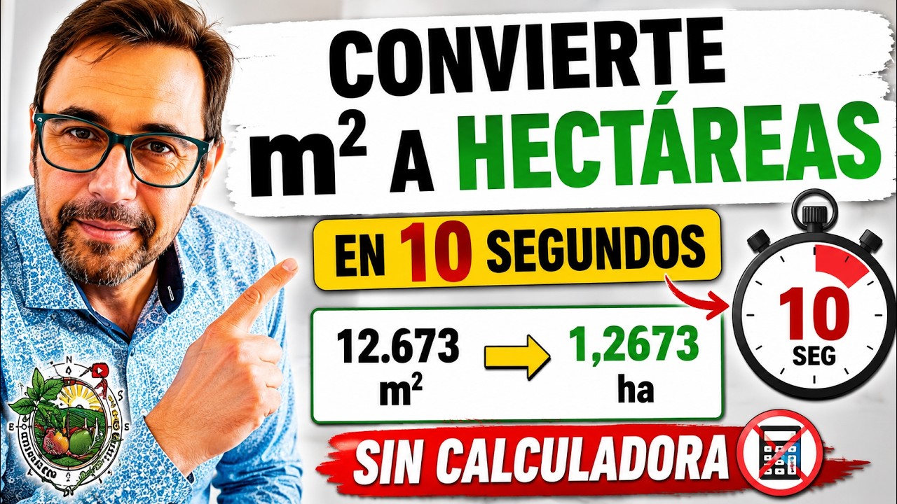 Cómo Convertir de Metros Cuadrados a Hectáreas sin Calculadora – ¡Fácil y Rápido!