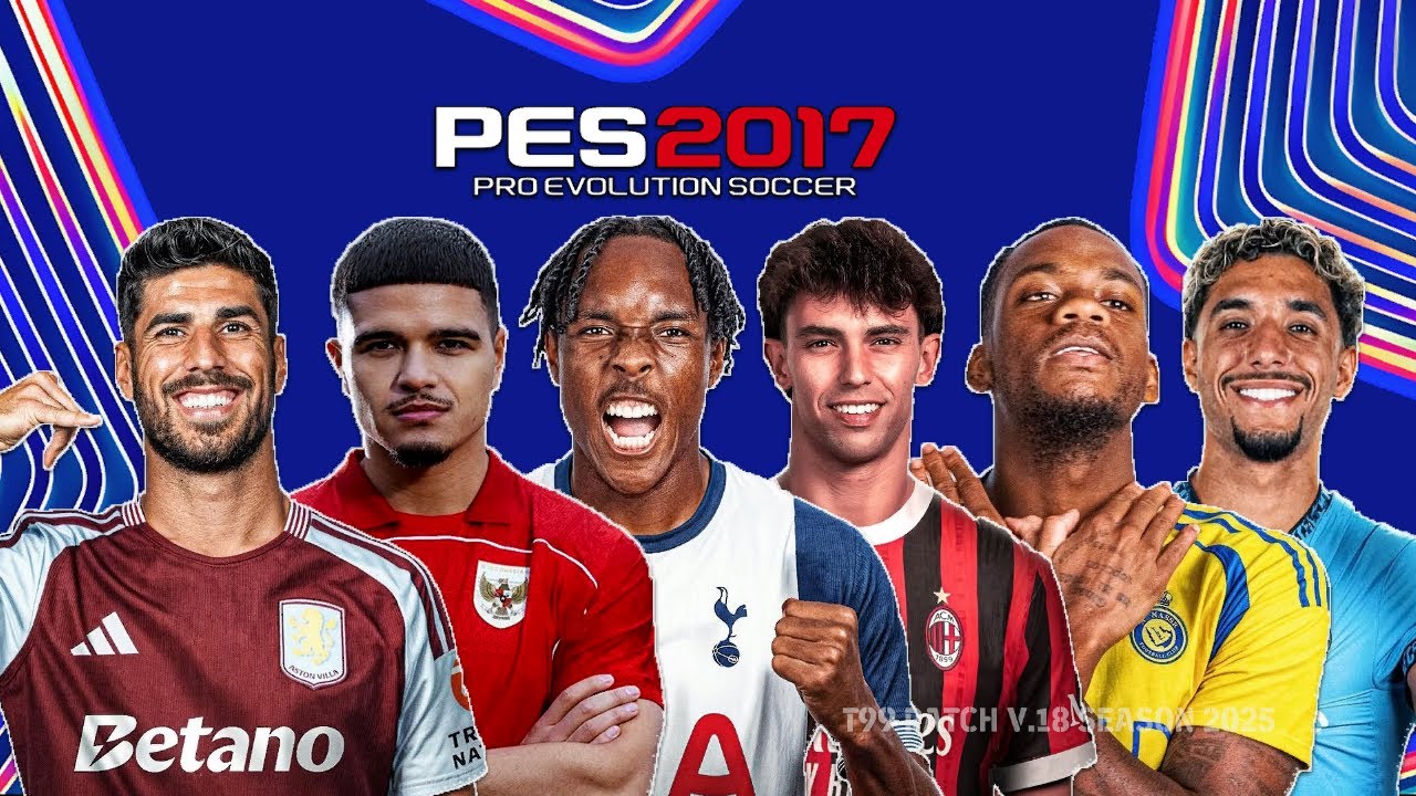 PATCH PES 2017 UPDATE SEASON TERBARU 2026, TUTORIAL CARA PASANG