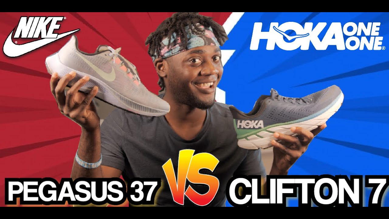NIKE PEGASUS 37 VS HOKA CLIFTON 7 | BEST RUNNING SHOE?
