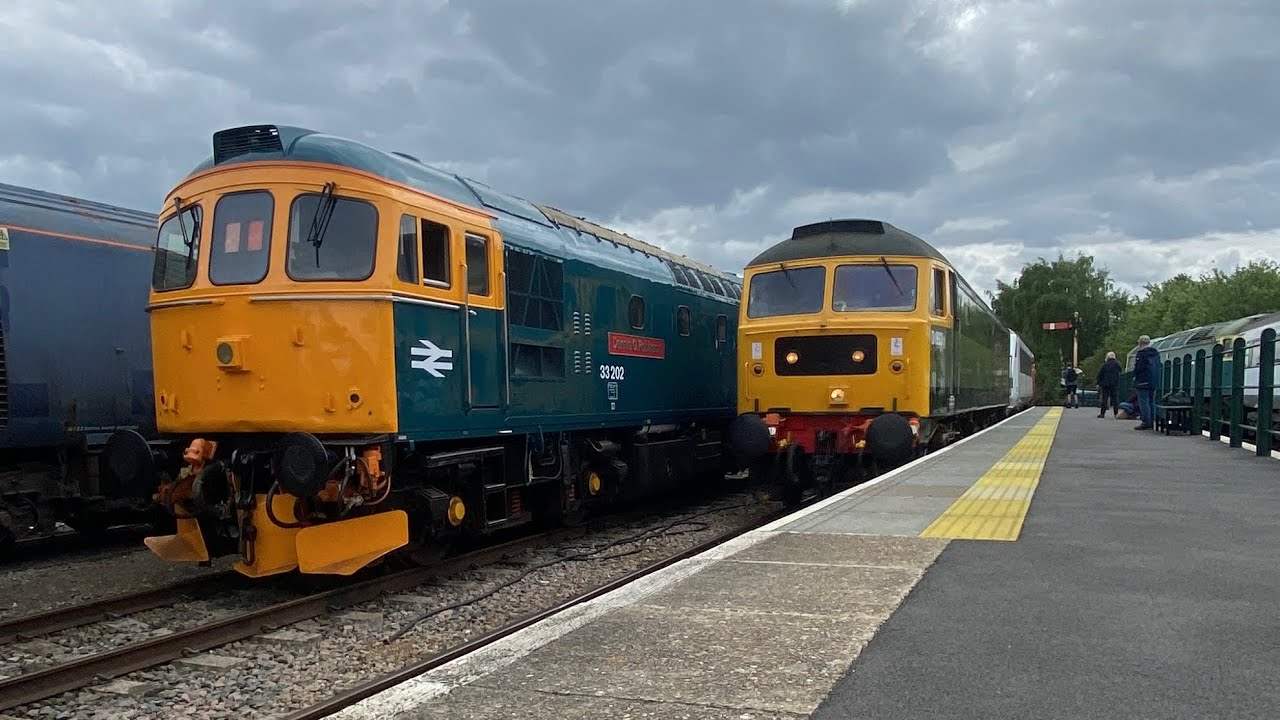 The mid Nolfolk railway diesel gala 26/5/25 with 