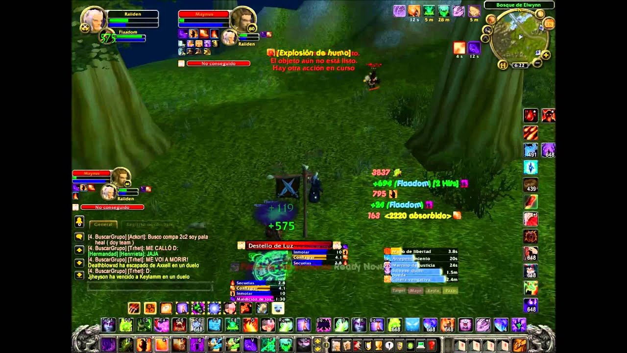 Duelos Brujo Destruccion 3.3.5