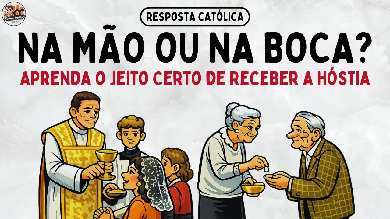 Na Mão Ou Na Boca? Qual A Forma Correta E Mais Respeitosa De Comungar.