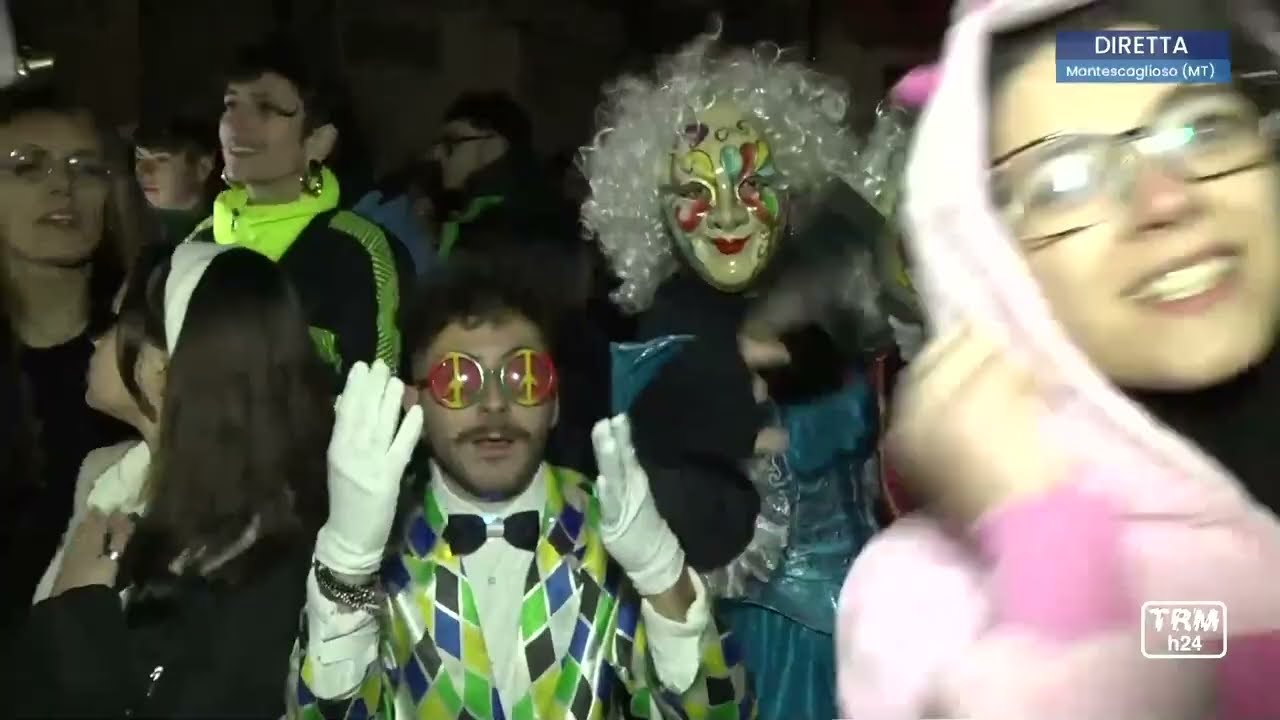 Carnevale a Montescaglioso: in collegamento con Ileana Disabato